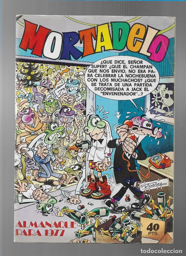 Tebeos: MORTADELO ALMANAQUE 1977 - Foto 1