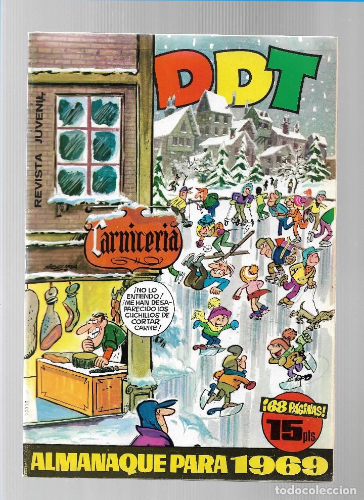 Tebeos: D D T  ALMANAQUE 1969 - Foto 1