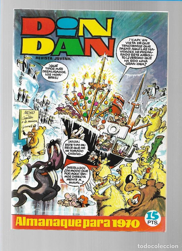 Tebeos: DIN DAN ALMANAQUE 1970 - Foto 1