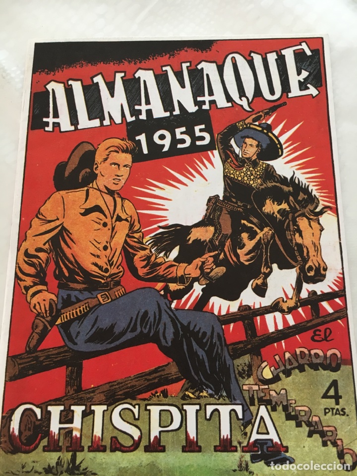 Tebeos: Almanaque 1955 chispita - Foto 1