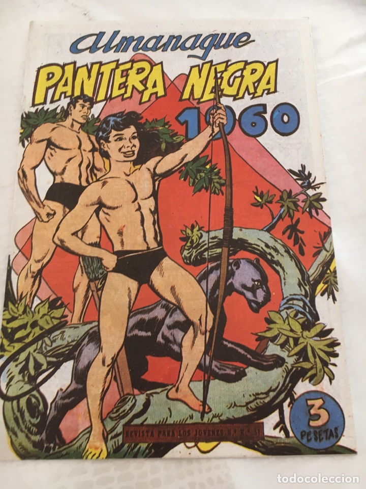 Tebeos: Pantera negra almanaque 1960 - Foto 1