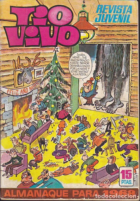 Tebeos: COMIC ALMANAQUE TIO VIVO 1968 - Foto 1