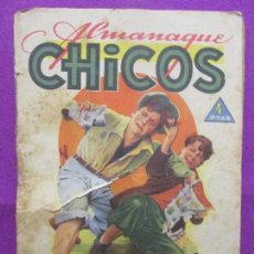 Tebeos: TEBEO ALMANAQUE CHICOS 1945, 4 PESETAS, . Lote 108808487