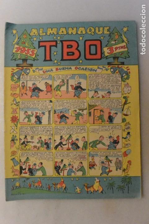 Tebeos: ALMANAQUE DE TBO 1955. 3 PTAS - Foto 1