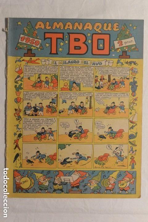 Tebeos: ALMANAQUE TBO 1950 - Foto 1