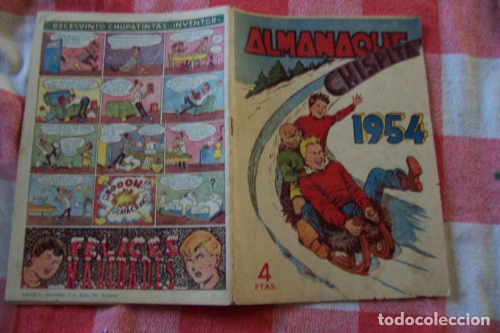 Tebeos: grafidea ,- chispita almanaque 1954 - Foto 1