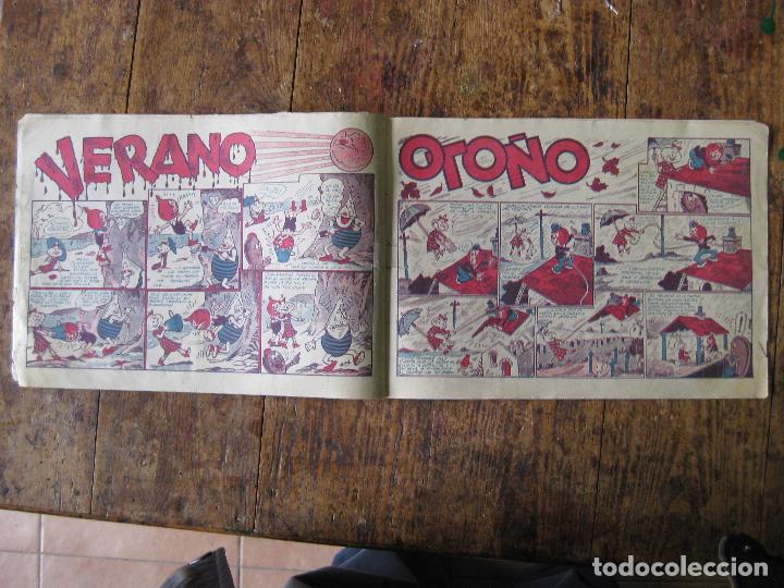 Tebeos: ALMANAQUE DE LA BIBLIOTECA INFANTIL 1943 - Foto 6