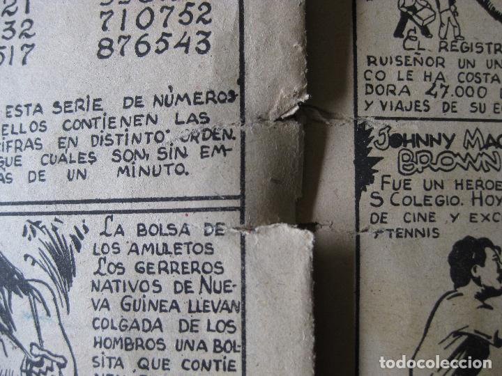 Tebeos: ALMANAQUE DE LA BIBLIOTECA INFANTIL 1943 - Foto 9
