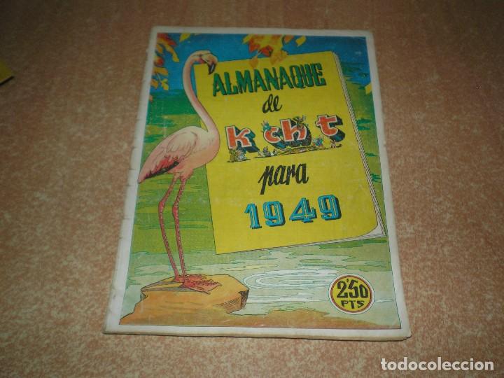 Tebeos: ALMANAQUE DE KCHT PARA 1949 - Foto 1