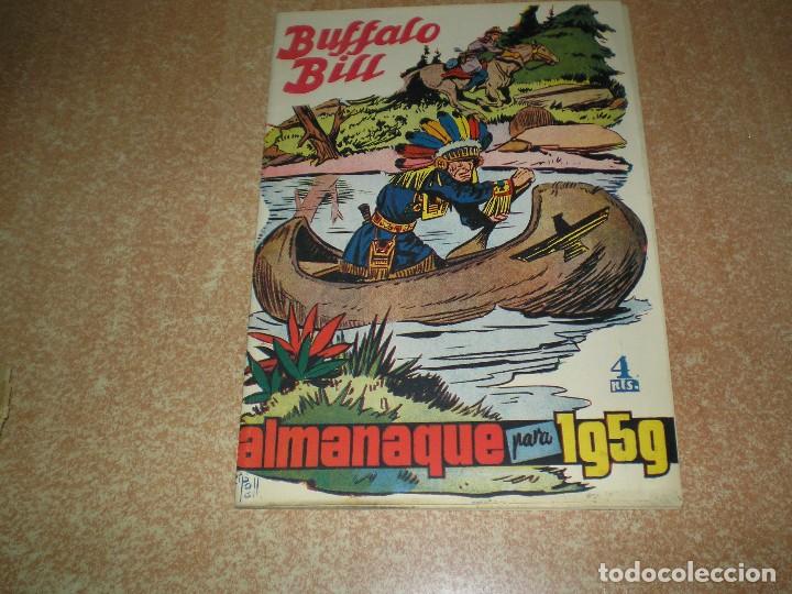 Tebeos: BUFFALO BILL ALMANAQUE 1959 - Foto 1