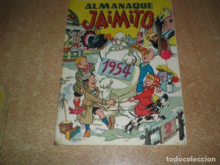 Tebeos: ALMANAQUE DE 1954 DE JAIMITO - Foto 1