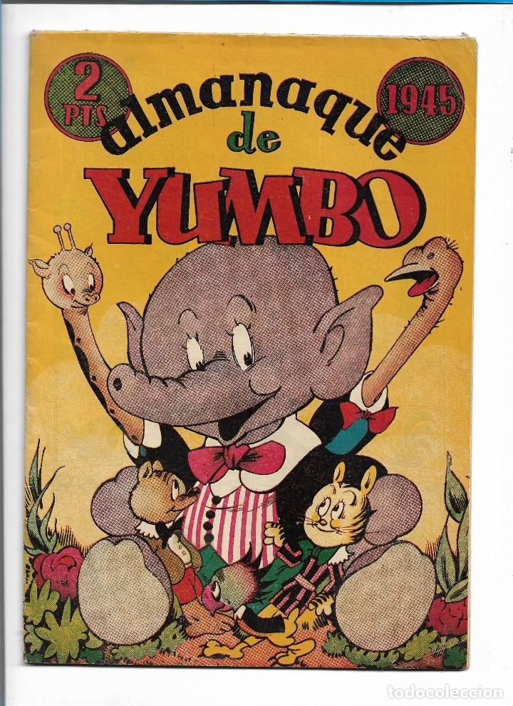 Tebeos: ALMANAQUE DE YUMBO DE 1945 - Foto 1