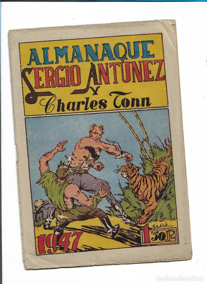 Tebeos: ALMANAQUE DE SERGIO Y ANTUNEZ SIN ABRIR - Foto 1