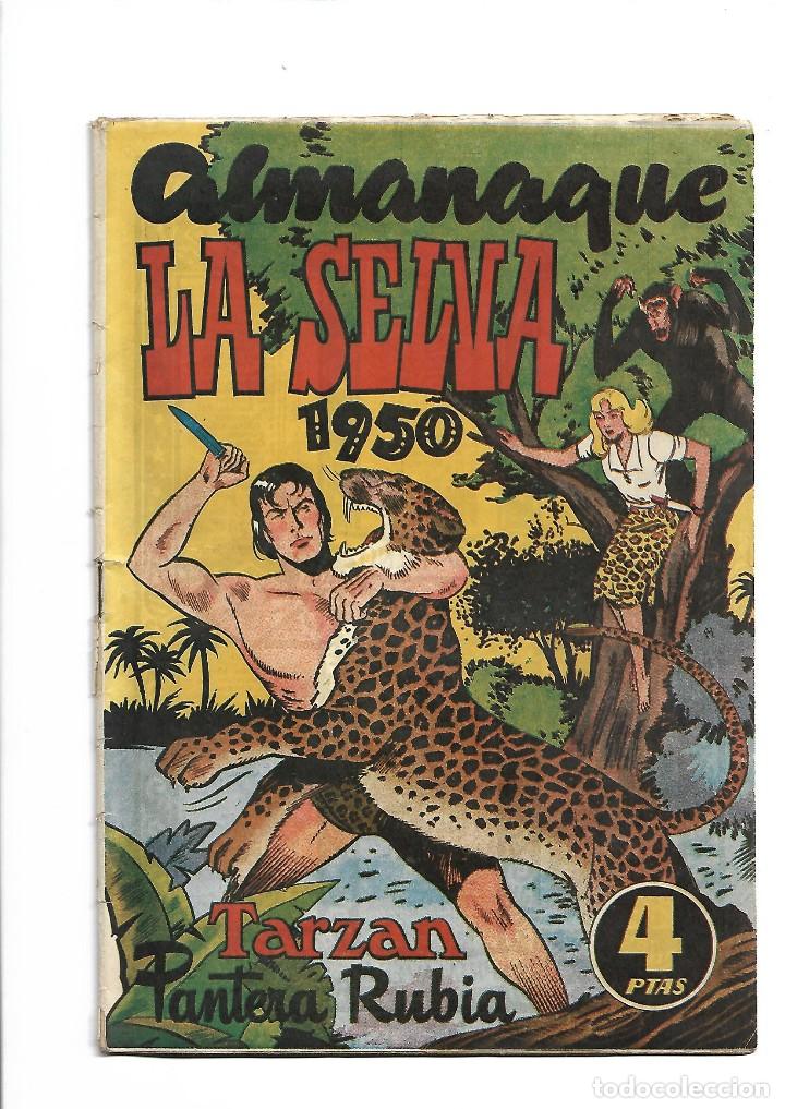 Tebeos: ALMANAQUE DE LA SELVA 1950 - Foto 1