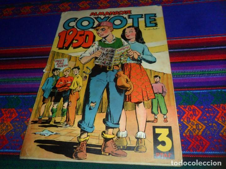 Tebeos: ALMANAQUE COYOTE 1950. CLIPER 3 PTS. DIFÍCIL. ORIGINAL.