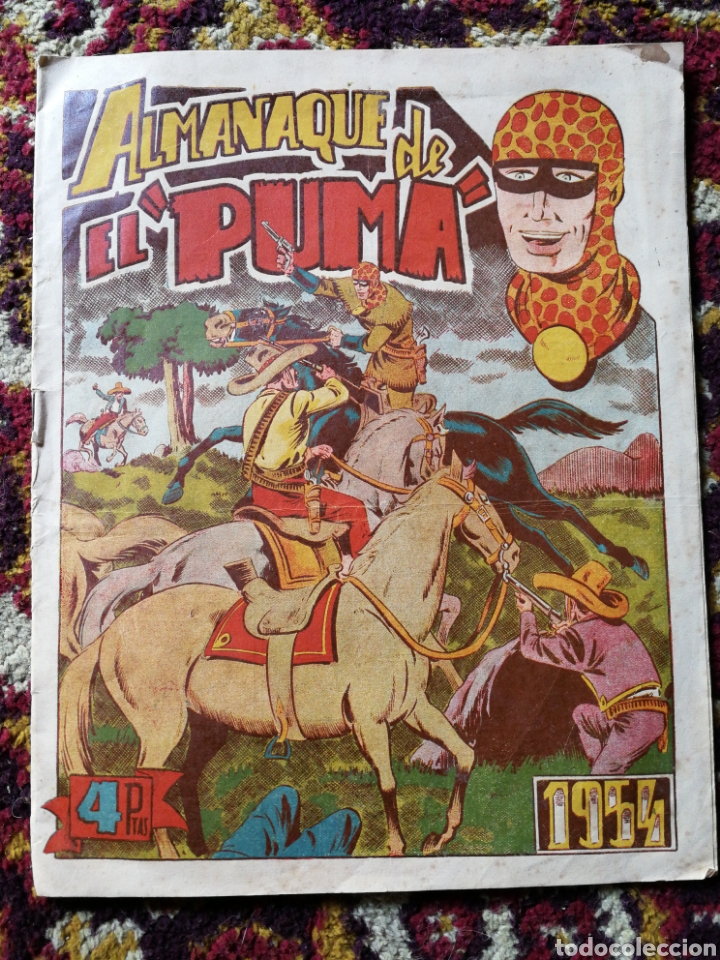 Tebeos: ALMANAQUE DE EL PUMA, 1954- EDITORIAL MARCO. - Foto 1