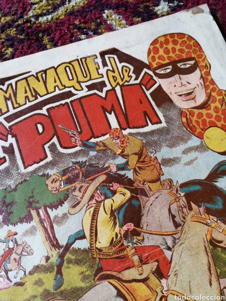 Tebeos: ALMANAQUE DE EL PUMA, 1954- EDITORIAL MARCO. - Foto 2
