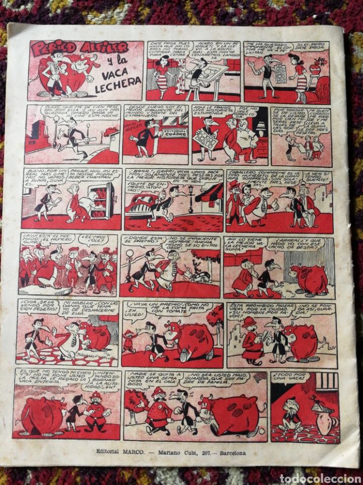 Tebeos: ALMANAQUE DE EL PUMA, 1954- EDITORIAL MARCO. - Foto 3