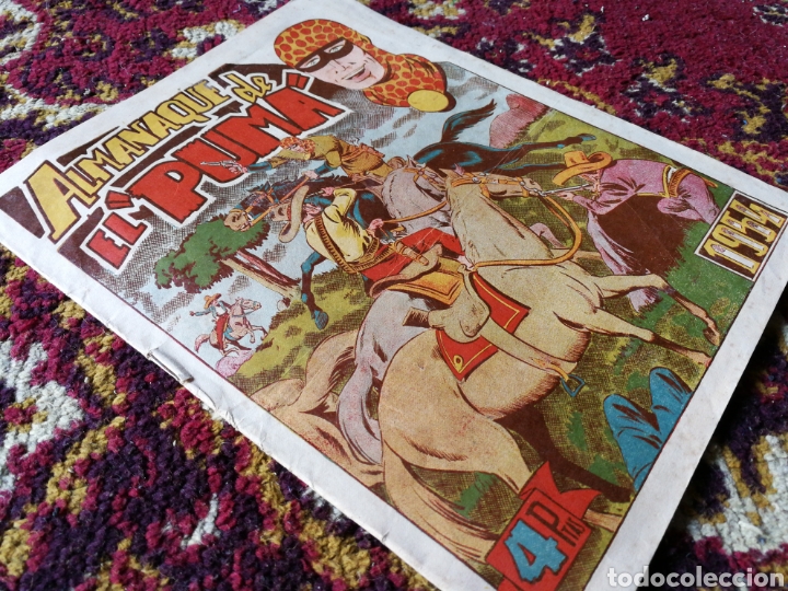 Tebeos: ALMANAQUE DE EL PUMA, 1954- EDITORIAL MARCO. - Foto 4