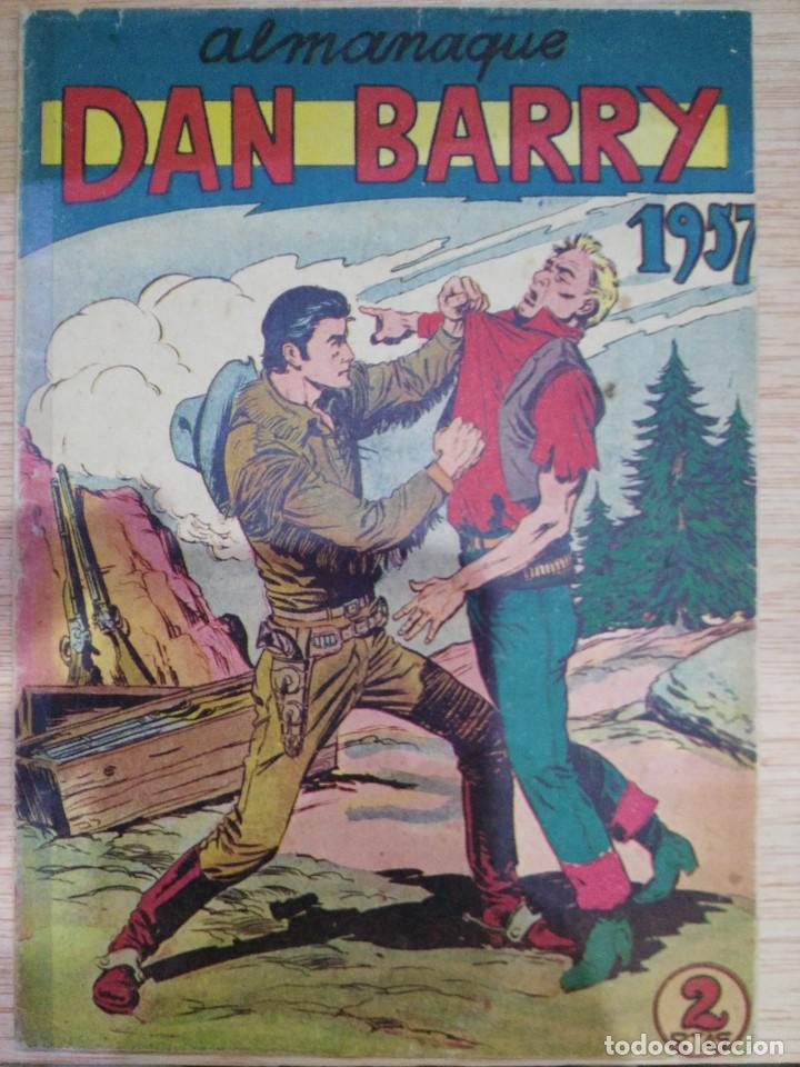 Tebeos: Dan Barry - Almanaque 1957 - Original - Foto 1