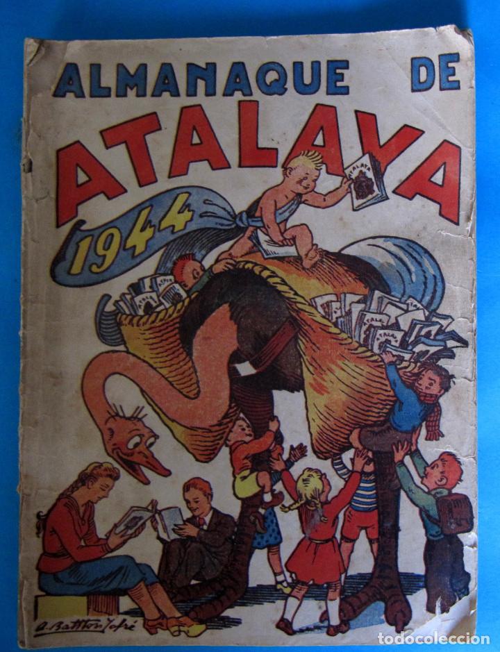Tebeos: ALMANAQUE DE ATALAYA 1944. - Foto 1