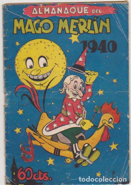 Tebeos: Mago Merl&iacute;n. Almanaque 1940. Cliper - Foto 1