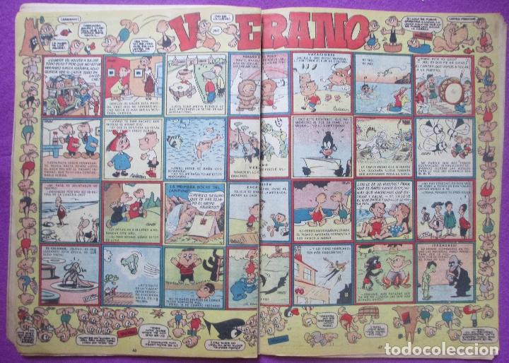 Tebeos: TEBEO ALMANAQUE CHICOS 1949, A - Foto 4