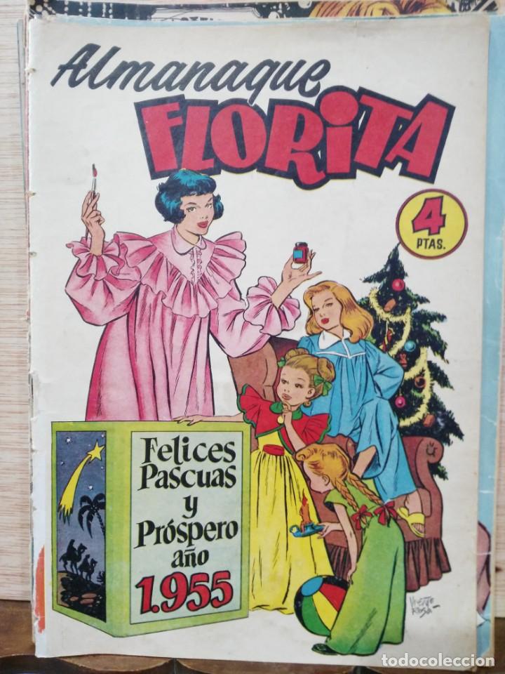 Tebeos: Florita - Almanaque 1955 - Foto 1
