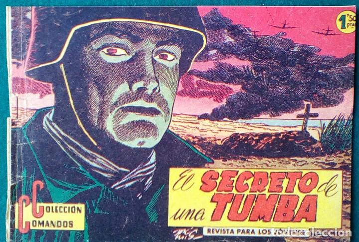Tebeos: EL SECRETO DE UNA TUMBA - COLECCION COMADOS - Foto 1