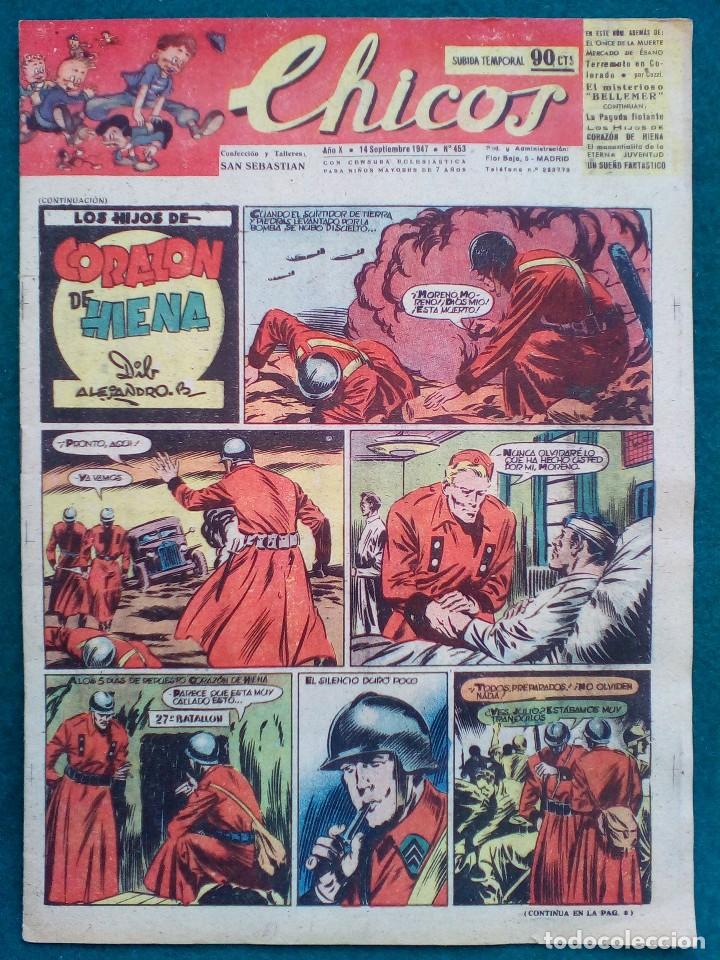 Tebeos: CHICOS N&ordm; 453 - DE 1947 - Foto 1