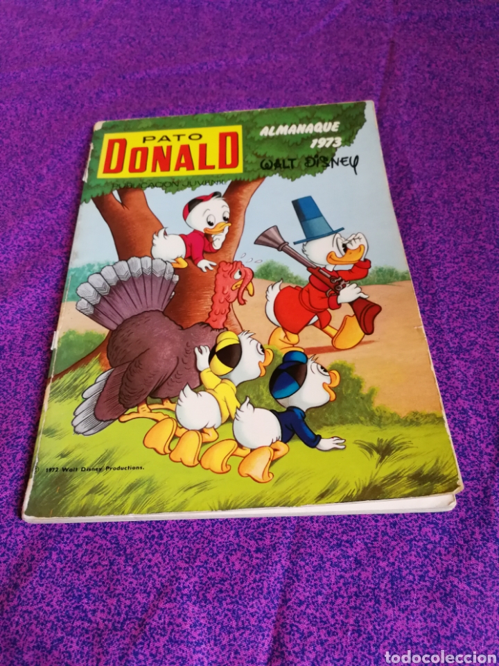 Tebeos: PATO DONALD ALMANAQUE 1973 - Foto 1