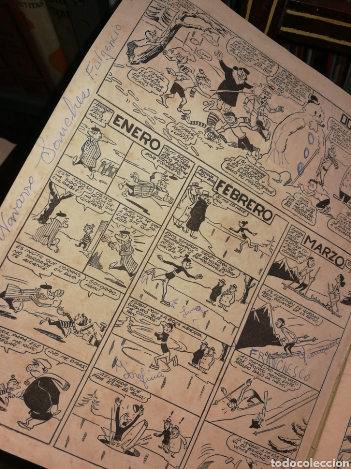 Tebeos: ALMANAQUE DE EL PUMA, 1954- EDITORIAL MARCO. - Foto 5