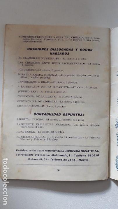 Tebeos: ALMANAQUE DE LA CRUZADA EUCAR&Iacute;STICA. A&ntilde;o 1955 . - Foto 7