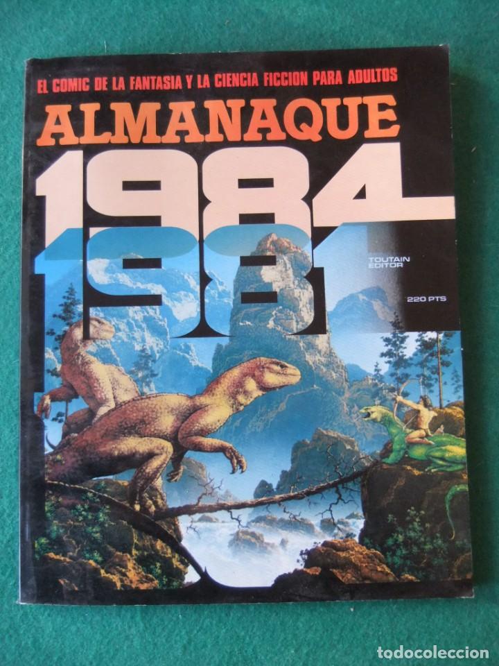 Tebeos: ALMANAQUE 1984 PARA 1981 TOUTAIN EDITOR - Foto 1