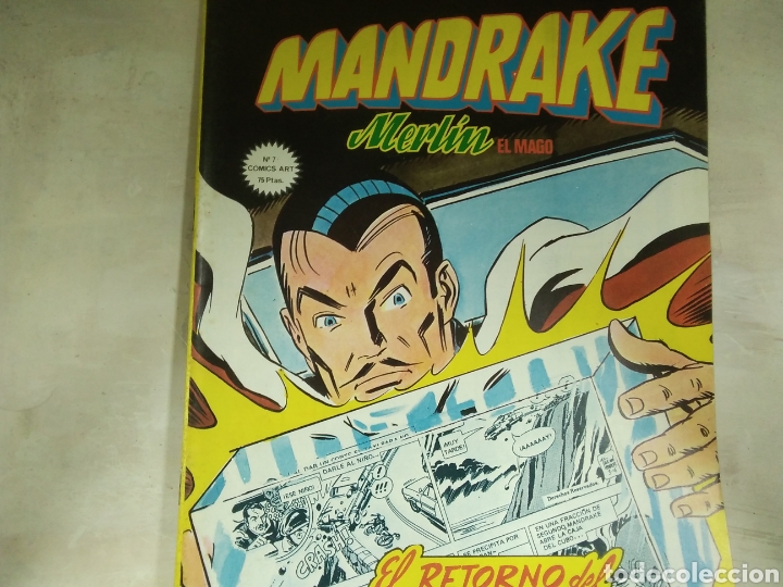 Tebeos: MANDRAKE, N. 7, C&Oacute;MICS ART, 75 PTAS. - Foto 1