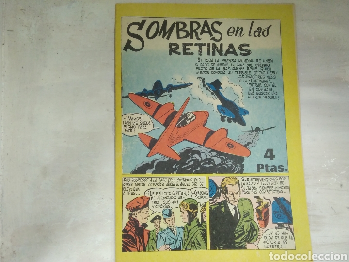 Tebeos: SOMBRAS EN LAS RETINAS 4 PTAS - Foto 1