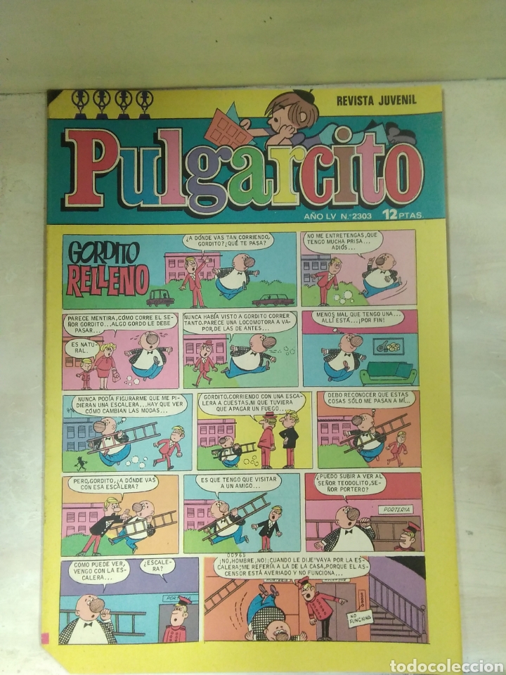 Tebeos: PULGARCITO, 2302, 12 PTAS - Foto 1