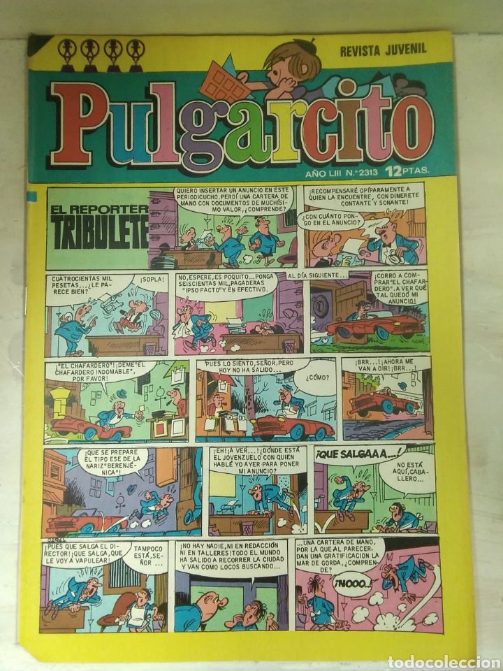 Tebeos: PULGARCITO 2310, 12 PTAS - Foto 1