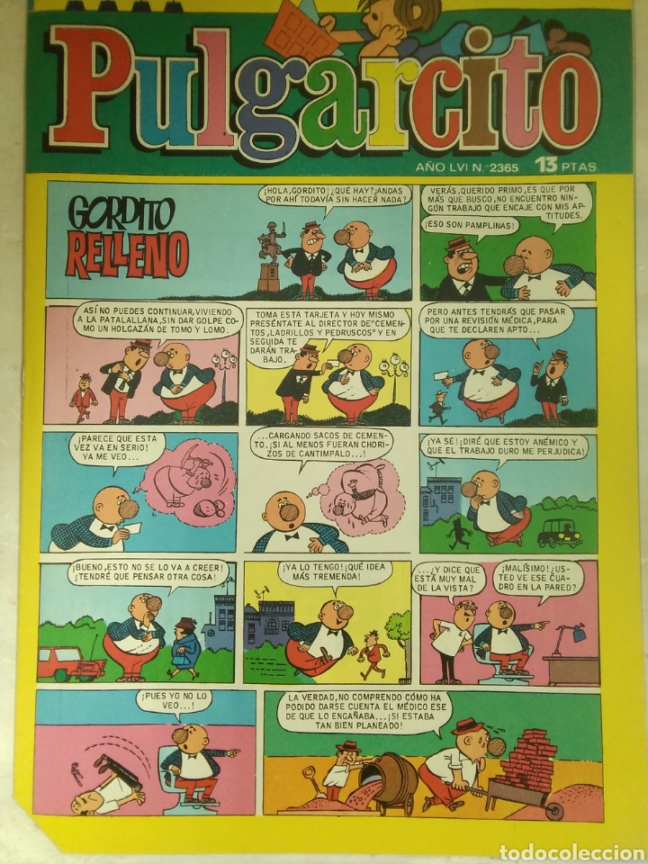 Tebeos: PULGARCITO 2365, 13 PTAS - Foto 1