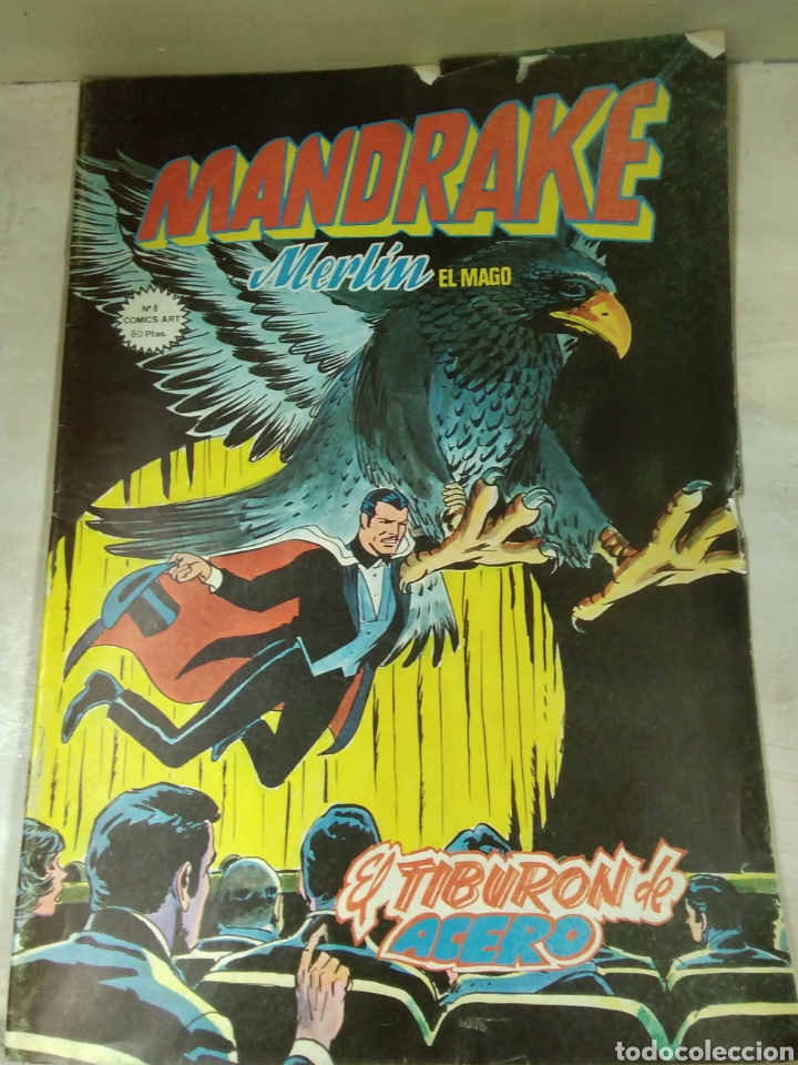 Tebeos: MANDRAKE, N 8, 80 PTAS - Foto 1