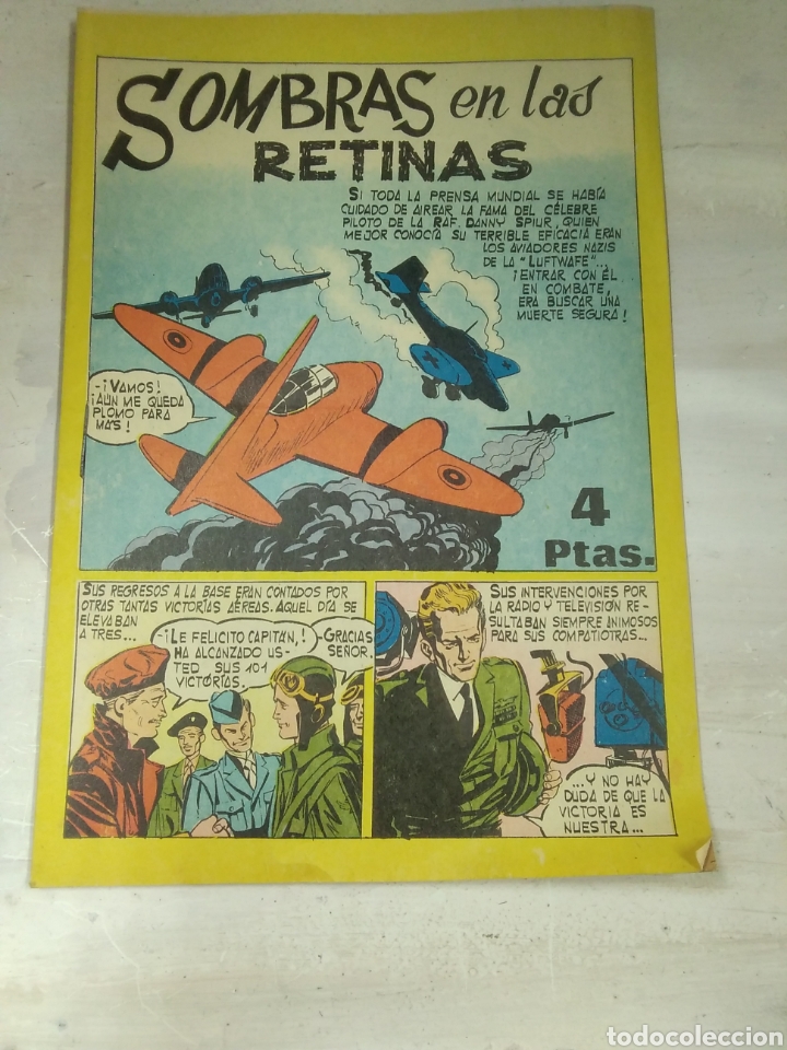 Tebeos: SOMBRAS EN LAS RETINAS, 4 PTAS - Foto 1