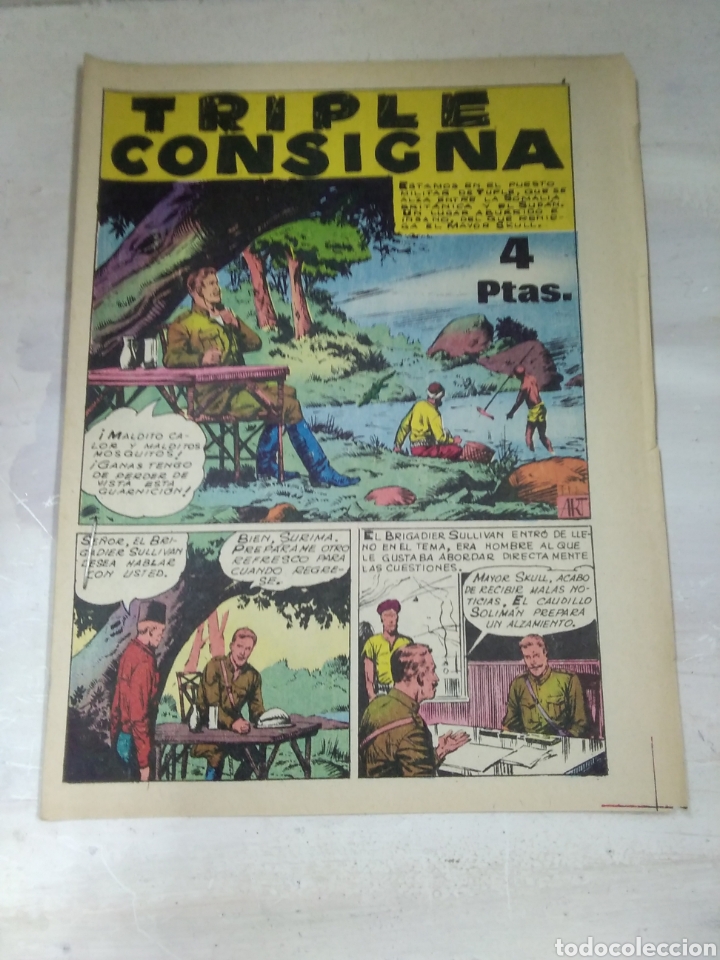 Tebeos: TRIPLE CONSIGNA, 4 PTAS - Foto 1