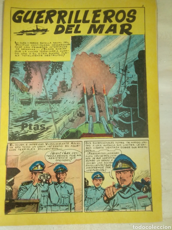 Tebeos: GUERRILLEROS DEL MAR, 4 PTAS - Foto 1