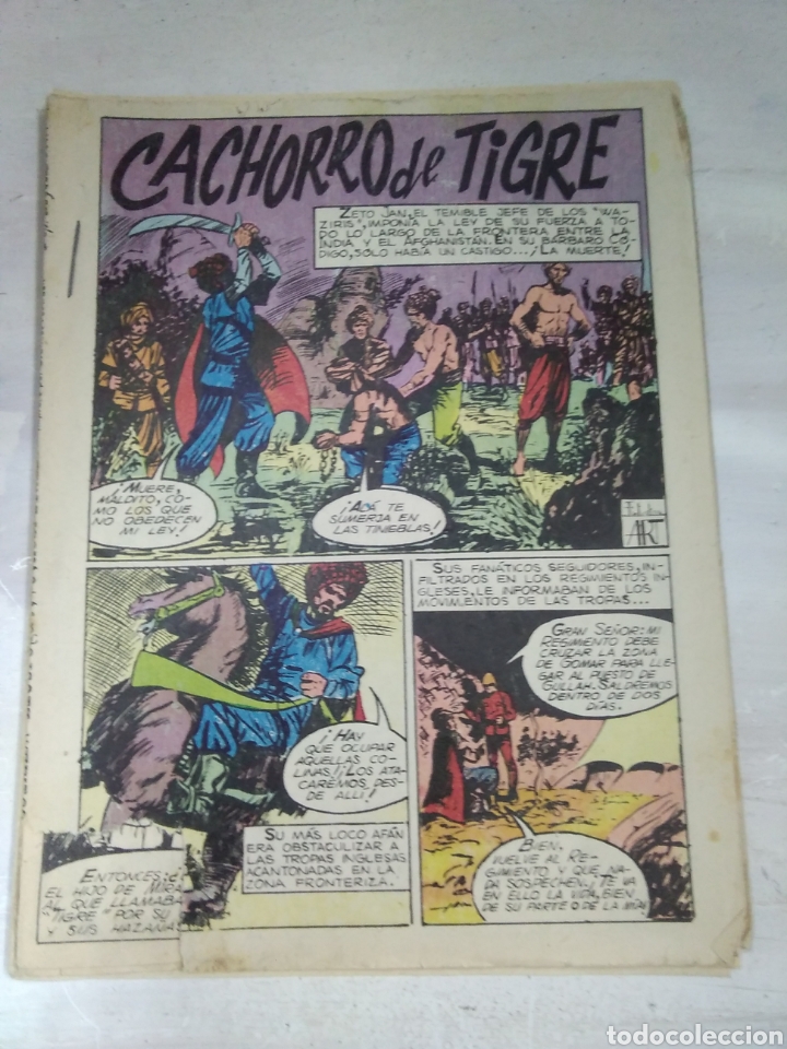 Tebeos: CACHORRO DE TIGRE, 4 PTAS - Foto 1