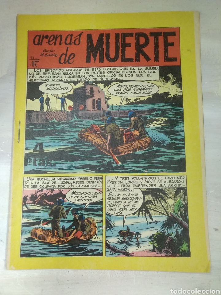 Tebeos: ARENAS DE MUERTE, 4 PTAS - Foto 1