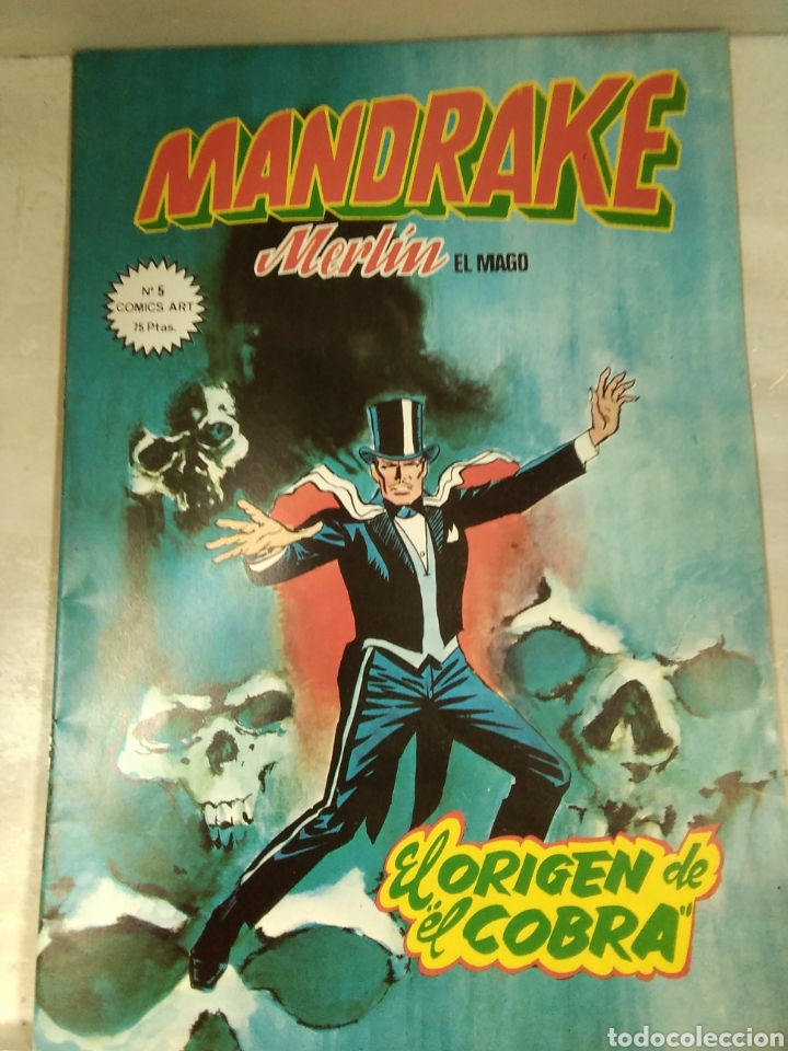 Tebeos: MANDRAKE N. 5, 75 PTAS - Foto 1