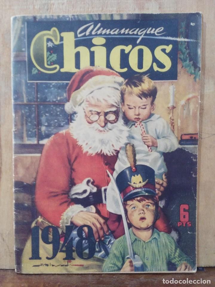 Tebeos: Chicos - Almanaque 1948 - Foto 1