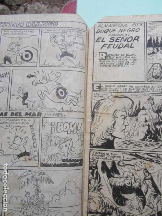 Tebeos: almanaque EL DUQUE NEGRO 1959 , original - Foto 2