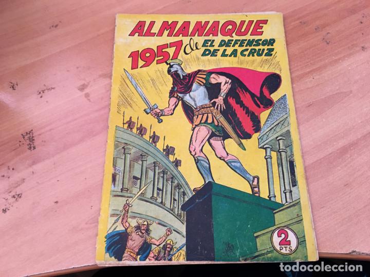 Tebeos: EL DEFENSOR DE LA CRUZ ALMANAQUE 1957 (ORIGINAL ) (COM27) - Foto 1