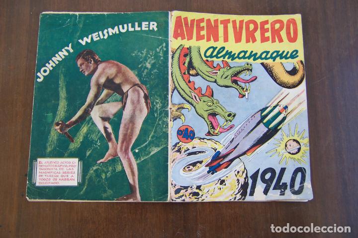 HISPANO AMERICANA,- ALMANAQUE AVENTURERO 1940 (Tebeos y Comics - Tebeos Almanaques)